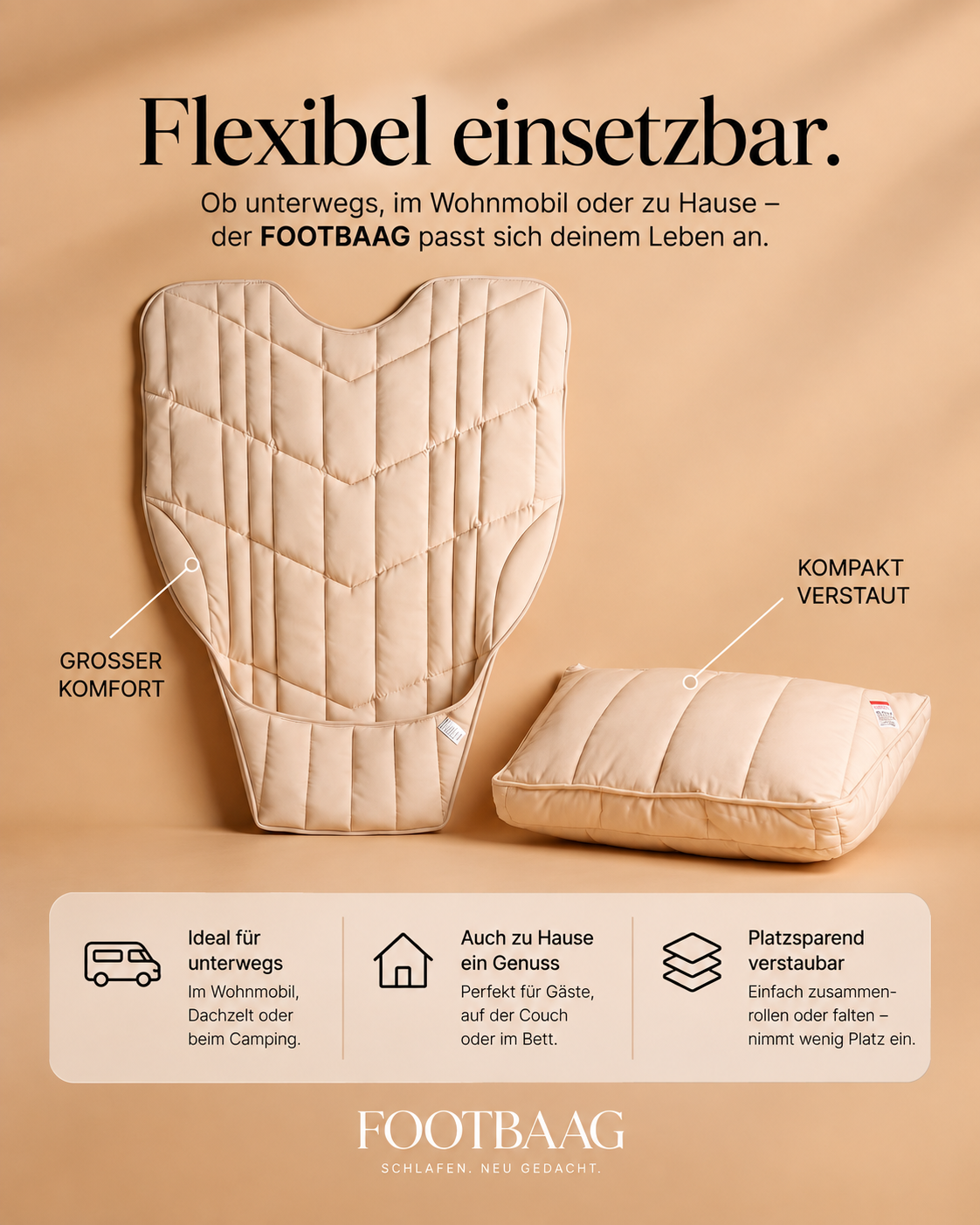 FOOTBAAG® - Wohnmobil Schlafsystem