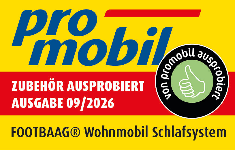 FOOTBAAG® - Wohnmobil Schlafsystem Sand
